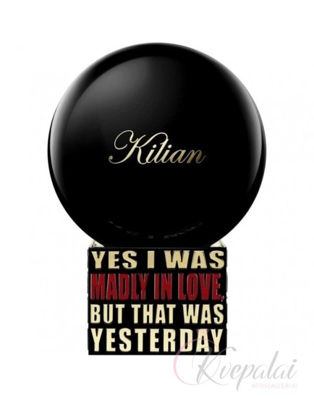 by Kilian Yes I Was Madly In Love, But That Was Yesterday EDP unisex